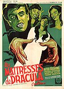 Brides of Dracula 1971 poster Peter Cushing Freda Jackson Filmbolag: Hammer Films