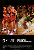 Bring It On 2000 poster Kirsten Dunst Eliza Dushku Peyton Reed Sport Skola