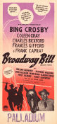 Broadway Bill 1950 poster Bing Crosby Frank Capra Hästar