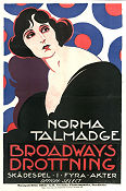 Broadways drottning 1919 poster Norma Talmadge Conway Tearle Robert Z Leonard