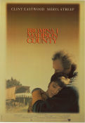 Broarna i Madison County 1995 poster Meryl Streep Annie Corley Clint Eastwood Broar Romantik