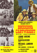 Bröderna Cartwright 1966 poster Lorne Greene Dan Blocker Michael Landon William Witney Från TV