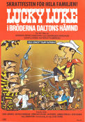 Bröderna Daltons hämnd 1978 poster Lucky Luke René Goscinny Text: Morris-Goscinny