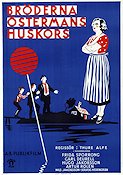 Bröderna Östermans huskors 1932 poster Frida Sporrong Artur Rolén Skärgård