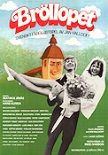 Bröllopet 1973 poster Beatrice Järås Hans Klinga Janne Halldoff Jan Halldoff