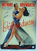 Bröllopsdansen 1941 poster Fred Astaire Rita Hayworth
