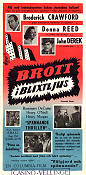 Brott i blixtljus 1952 poster Broderick Crawford Donna Reed John Derek Phil Karlson Film Noir