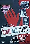 Brott och straff 1957 poster Jean Gabin Ulla Jacobsson