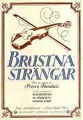 Brustna strängar 1926 poster Huguette Duflos Georges Galli Julien Duvivier