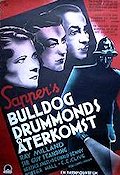 Bulldog Drummonds återkomst 1937 poster Ray Milland