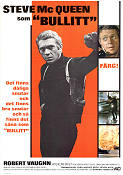 Bioaffisch Bullitt 1968 Steve McQueen