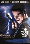 The Cable Guy 1996 poster Jim Carrey Matthew Broderick Leslie Mann Ben Stiller