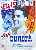 Café Europa 1960 poster Elvis Presley Juliet Prowse Rock och pop
