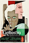 Cagliostro 1929 poster Hans Stüwe Renée Héribel Alfred Abel Richard Oswald