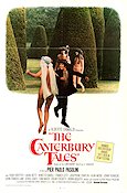 The Canterbury Tales 1972 poster Hugh Griffith Laura Betti Ninetto Davoli Pier Paolo Pasolini