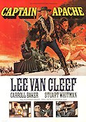 Captain Apache 1971 poster Lee Van Cleef Carroll Baker Alexander Singer Tåg