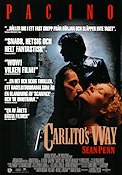 Carlito´s Way 1993 poster Al Pacino Sean Penn Penelope Ann Miller Brian De Palma Maffia