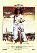 Carmen 1984 poster Julia Migenes-Johnson Placido Domingo Francesco Rosi Musik: Georges Bizet