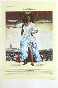 Carmen 1984 poster Julia Migenes-Johnson Georges Bizet Placido Domingo Francesco Rosi