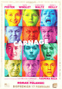 Carnage 2011 poster Jodie Foster Kate Winslet Christoph Waltz Roman Polanski