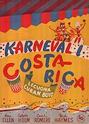 Carnival in Costa Rica 1949 poster Vera-Ellen