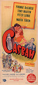 Casbah 1948 poster Yvonne De Carlo Tony Martin John Berry Affischen från: Australia