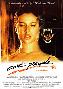 Cat People 1982 poster Nastassja Kinski David Bowie Paul Schrader Katter