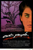 Cat People 1982 poster Nastassja Kinski Malcolm McDowell John Heard Paul Schrader Musik: David Bowie Katter