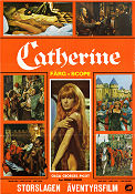 Catherine 1969 poster Olga Georges-Picot Francine Bergé Bernard Borderie