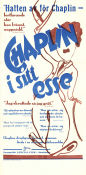 Chaplin i sitt esse 1936 poster Charlie Chaplin