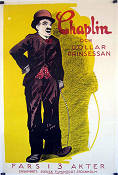 Chaplin och Dollarprinsessan 1914 poster Charlie Chaplin Mack Sennett