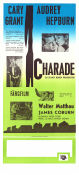 Charade 1963 poster Audrey Hepburn Stanley Donen