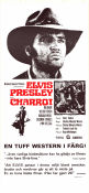 Charro 1969 poster Elvis Presley