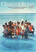 Charterresan 1986 poster Robin Williams Peter O´Toole Rick Moranis Harold Ramis Strand Resor