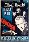 Chicago Deadline 1949 poster Allan Ladd Donna Reed