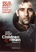 Children of Men 2006 poster Julianne Moore Clive Owen Chiwetel Ejiofor rAlfonso Cuaron