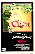 Chinatown 1974 poster Jack Nicholson Faye Dunaway John Huston Roman Polanski Rökning