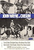 Chisum 1970 poster John Wayne Forrest Tucker Christopher George Andrew V McLaglen