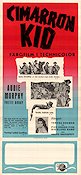 The Cimarron Kid 1952 poster Audie Murphy Beverly Tyler Yvette Dugay Budd Boetticher