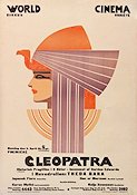 Riktigt gamla bioaffischer 1900-1930 som Cleopatra 1917 vi köper