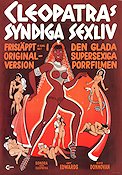 Cleopatras syndiga sexliv 1970 poster Sonora Jay Edwards Svärd och sandal