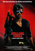 Cobra 1986 poster Sylvester Stallone Brigitte Nielsen Reni Santoni George P Cosmatos