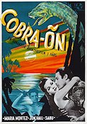 Cobraön 1944 poster Maria Montez Jon Hall Sabu Robert Siodmak