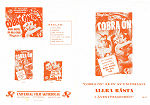 Cobraön 1944 program Maria Montez Jon Hall Sabu Robert Siodmak