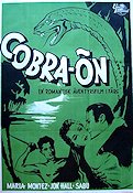 Cobraön 1944 poster Maria Montez Jon Hall Sabu Robert Siodmak