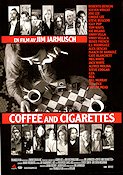 Coffee and Cigarettes 2004 poster Steve Buscemi Bill Murray Jim Jarmusch Mat och dryck Rökning