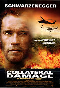 Collateral Damage 2002 poster Arnold Schwarzenegger John Leguizamo Francesca Neri Andrew Davis