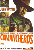The Comancheros 1961 poster John Wayne Michael Curtiz