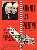 Come to the Stable 1949 poster Loretta Young Celeste Holm