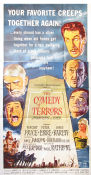The Comedy of Terrors 1964 poster Vincent Price Jacques Tourneur